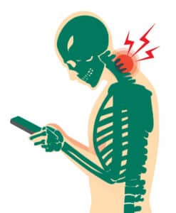 Pain from using smartphone